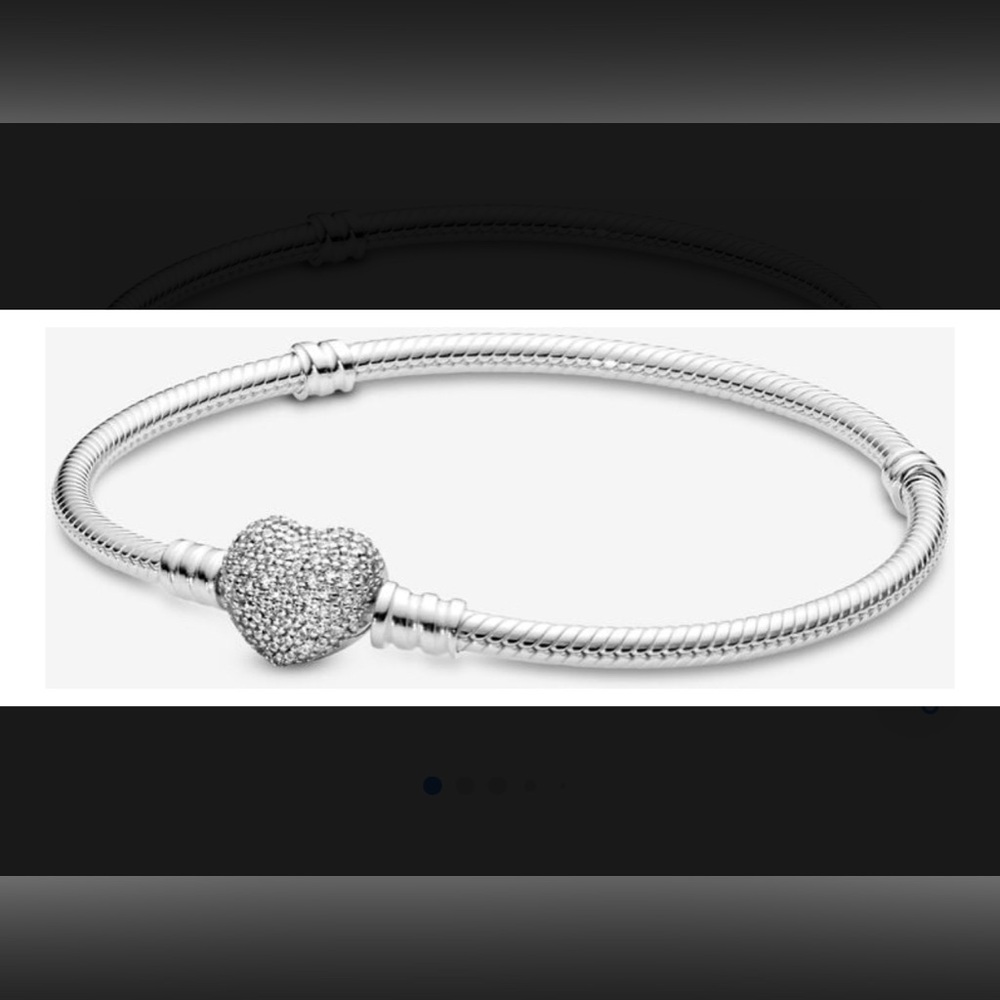 Pandora Heart Bracelet, 16cm, Silver s925. New product